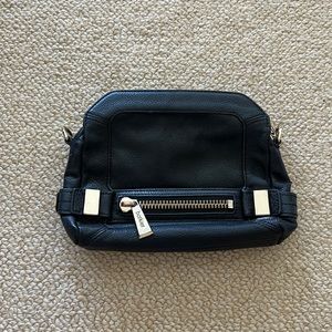 Botkier Pebbled Leather Clutch